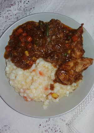A picture of Chicken stew.
