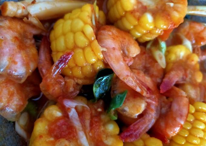 Resep Udang Jagung Saus Padang oleh Annisa Rachmi Wulandari - Cookpad