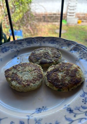 Una foto de Hamburguesas de coliflor