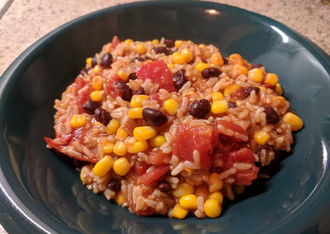 Vegan Pressure Cooker Beans & Rice