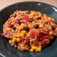A picture of Vegan Pressure Cooker Beans & Rice.