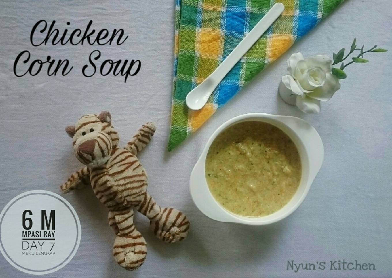 MPASI 4* Chicken Corn Soup