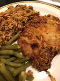 Baked Ranch Parmesan Pork Chops