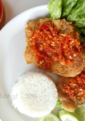 Foto resep Telur geprek