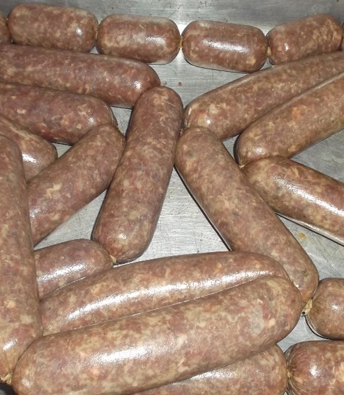 Una foto de Chorizos caseros de vaca
