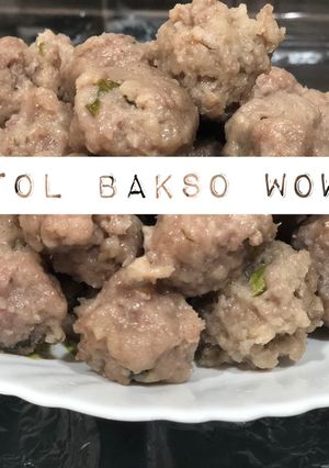 Foto resep Pentol bakso woww