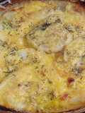 Papas gratinadas con cebolla caramelizada 😋