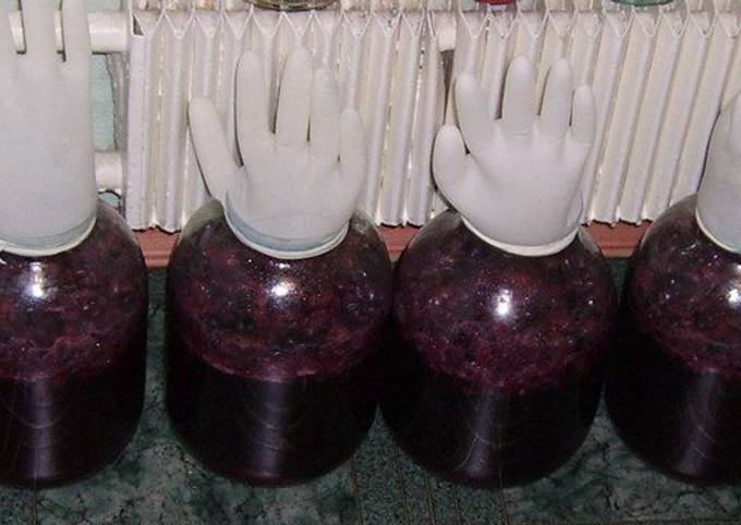 Домашнее виноградное вино, пошаговый рецепт с фото на ккал