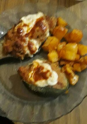 Una foto de Zapallitos rellenos