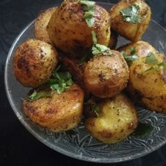 A picture of Roasted potatoes 🥔.