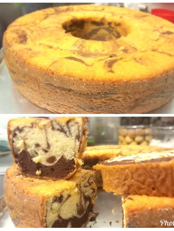 Cara Buat Cake zebra putih telur Kekinian