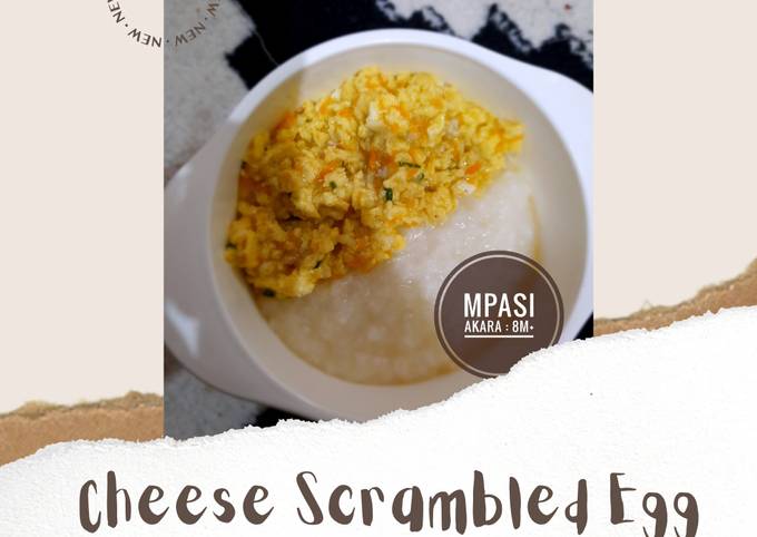 MPASI 8M+ : Cheese Scrambled Egg
