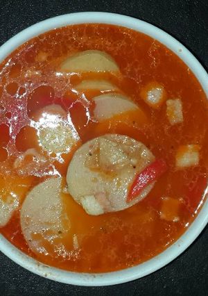 Una foto de Sopa de papa