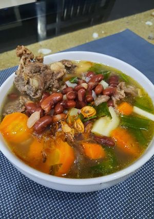 Foto resep BREINE BOON SOUP (Sup Kacang Merah ala Belanda)😁👍