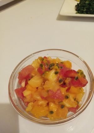 A picture of Fruit salad.