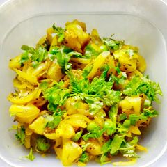 A picture of Aloo Matar ki Sabzi !!.
