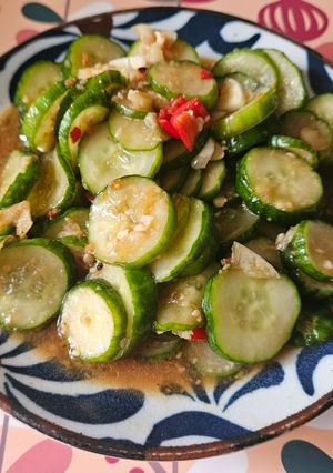 沙茶辣味拌黃瓜 的食譜成品照片