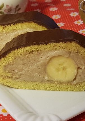 Gesztenyès tekercs recept fotója