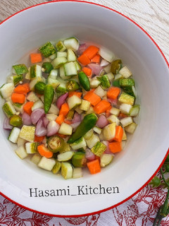 Foto resep Acar Mentah