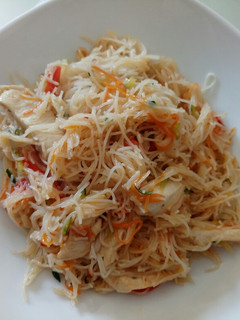 A picture of Sweet chilli noodle stir fry.