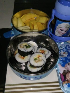 Foto resep Sushi (isinya : Nasi,daging ayam terriyaki,wortel,sayur pokcay,t