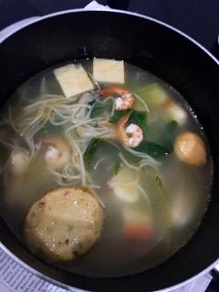 Foto resep Suki kuah seafood