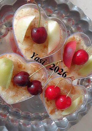 عکسی از دستور دسر ژله 🍮