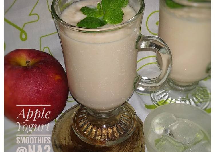 Bagaimana Menyiapkan Apple Yogurt Smoothies yang Enak