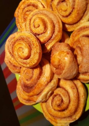 Fahéjas csiga recept fotója