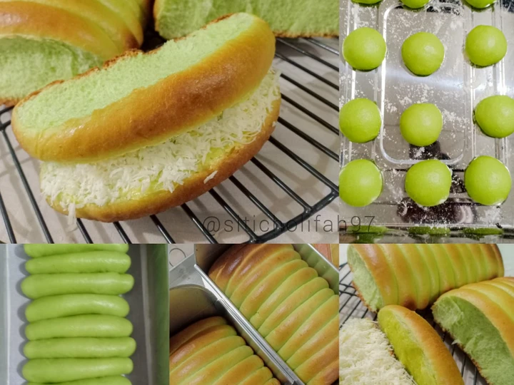 Langkah Mudah untuk Membuat Resep Roti Sisir Pandan topping Cream Mentega yang Bisa Manjain Lidah Anti Ribet, Bikin Ngiler