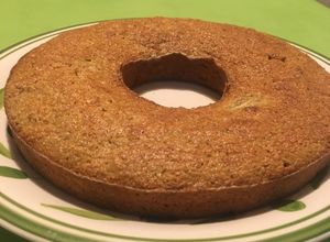 Una foto de Budín (pudín) banana y avena