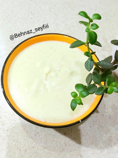 عکسی از دستور سس بشامل پنیری🧀