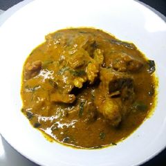 A picture of Simple Ogbono soup.