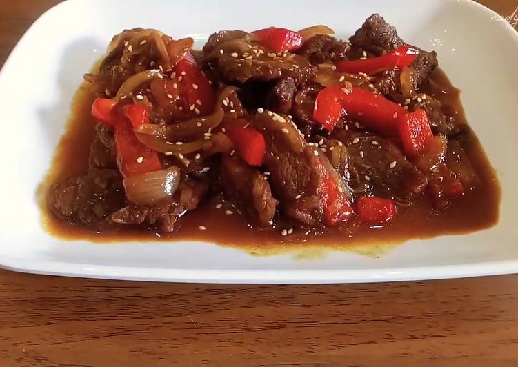 Resep Beef Teriyaki Anti Gagal