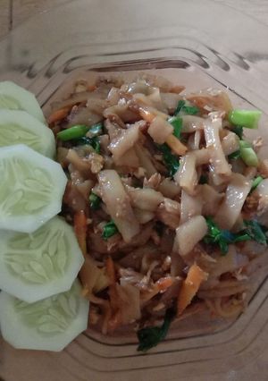 Foto resep Kwetiau ayam siwir
