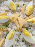Ensalada de Arroz, Huevo y Queso