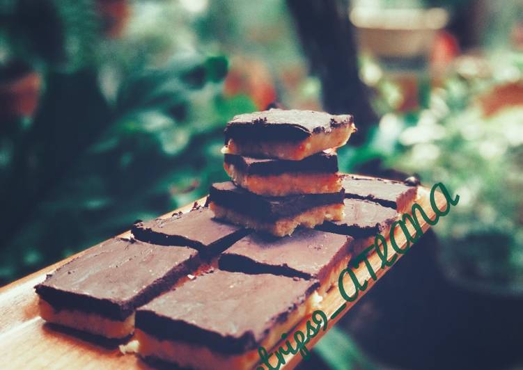 Langkah Mudah untuk Menyiapkan Raw Almond Bar #edible Anti Gagal