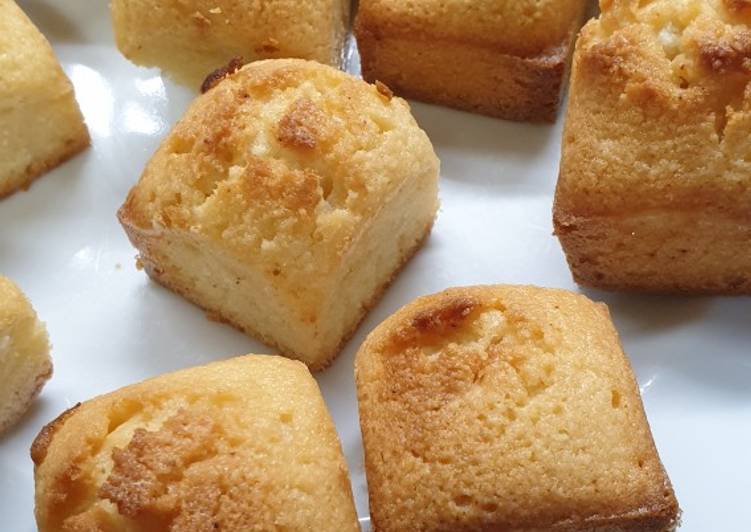 Voici la recette Financier spécial