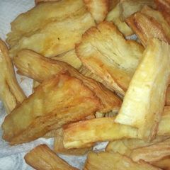 A picture of Deep fried Cassava #kidsrecipecontest.