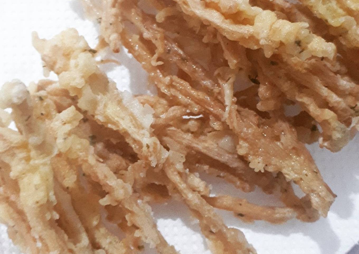Enoki crispy #cemilansehat