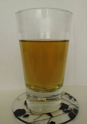 A picture of Ginger lemon green tea.