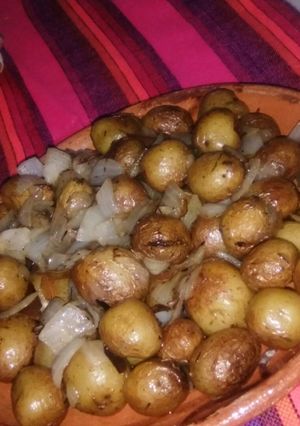 Una foto de Papas de Sartén a las Hierbas