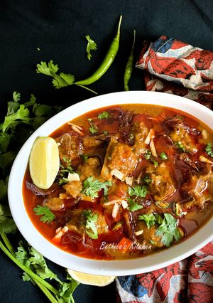 A picture of Mutton Nihari.