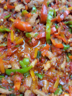 A picture of Shredded Beef Sauce.
