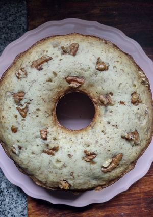 Una foto de Budín de banana. ❤️