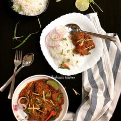 A picture of Balti Gosht.