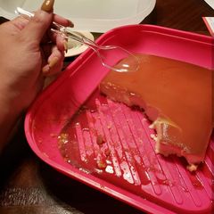 A picture of Cheese Flan.