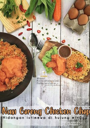 Gambar Nasi Goreng Chicken Chop