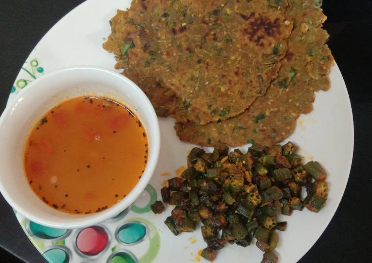 Easiest Way to Prepare Perfect Bajari methi Thepla(Dhebara)