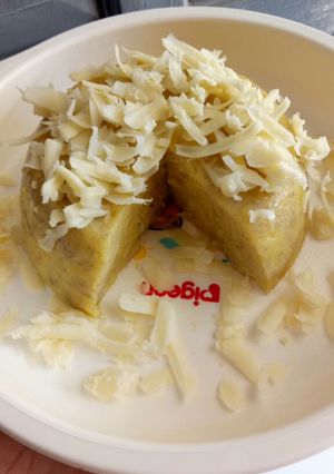 Foto resep Banana bread cheese cake (Mpasi 12+)